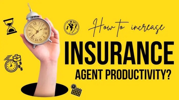 How to increase insurance agent productivity